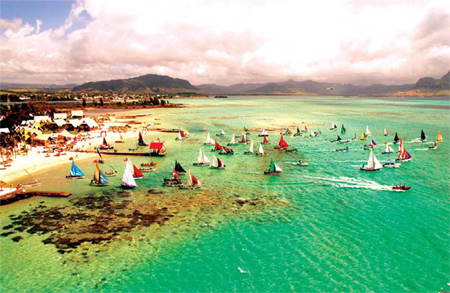 Mauritius - a multi-faceted haven offering world class water sport[Source: China Daily]