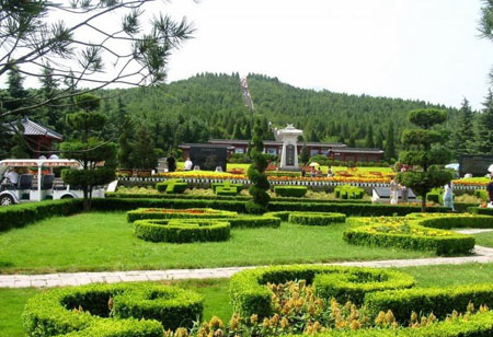 Mausoleum of First Emperor of Qin Dynasty was built in 246BC.