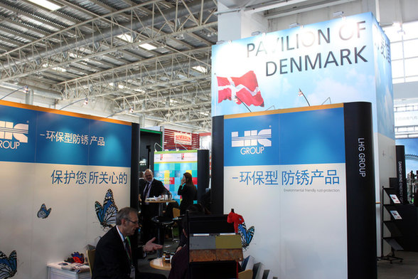Denmark Export Association’s exhibit at CWP 2010. 