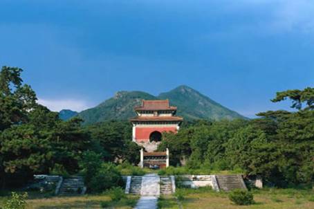 Dingling Tomb is one of the famous tombs in Ming Tombs. 