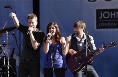 Lady Antebellum top nods for new country awards