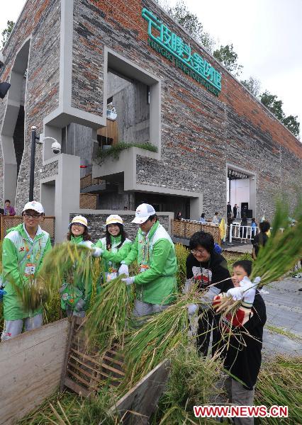 Ningbo UBPA pavilion: the only rural pavilion at Expo