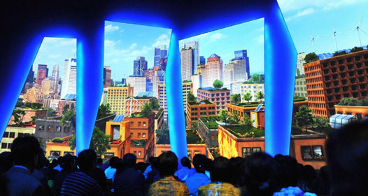 USA in 4D showcases at Expo