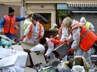 French strikes lose steam, garbage workers return