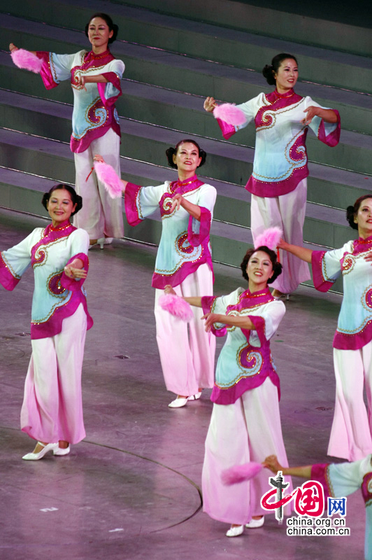 Rehearsal of Shanghai Expo Closing Ceremony 