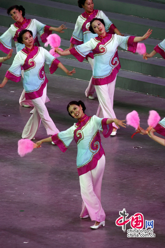 Rehearsal of Shanghai Expo Closing Ceremony 