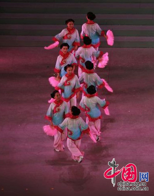 Rehearsal of Shanghai Expo Closing Ceremony 