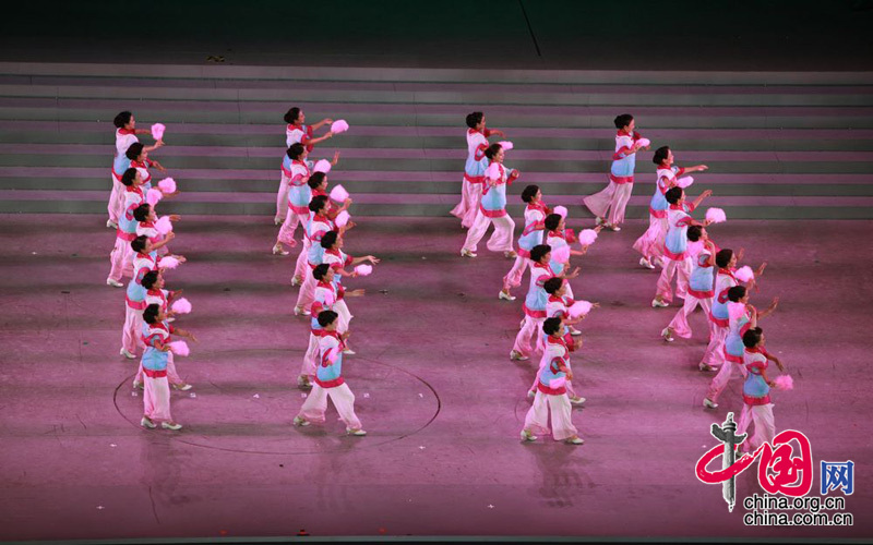 Rehearsal of Shanghai Expo Closing Ceremony 