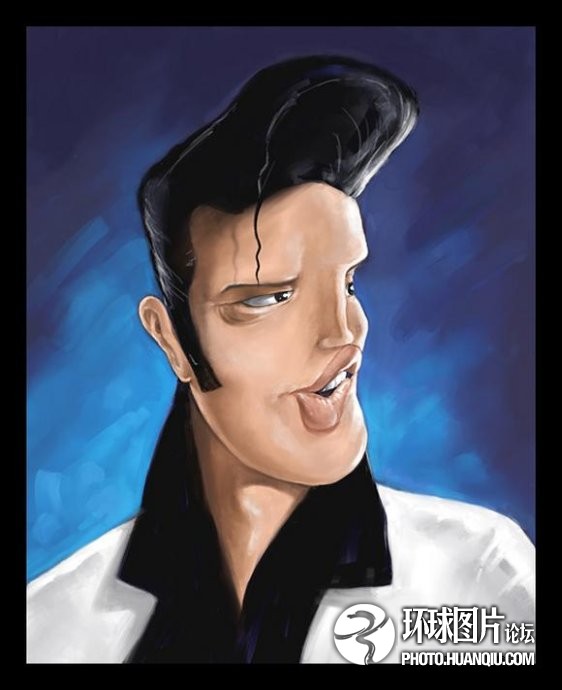 Elvis Presley. [huanqiu.com]