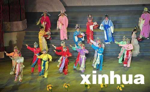 Shows include 'Hua Gu Xi,' or 'Flower Drum Opera,' which was inscribed into the  national-level Intangible Cultural Heritage list of China.