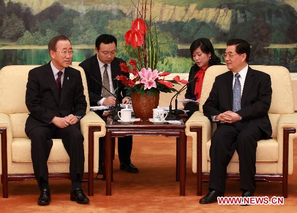 China's president reaffirms support to UN
