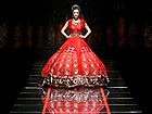 Chinese red inspired by China Pavilion steals catwalk
