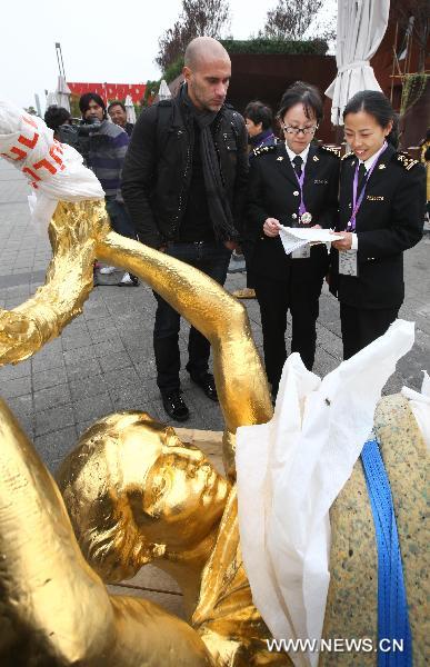 Luxembourg's 'Golden Lady' to be back home from Shanghai