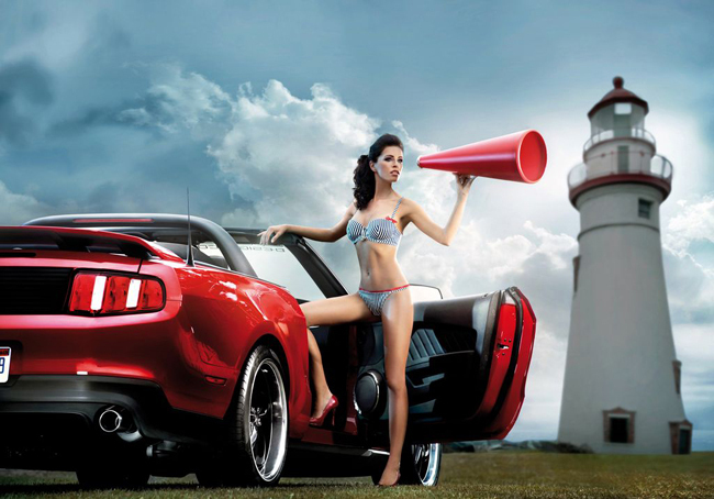 2011 Miss Tuning Calender images have been released featuring the very hot Miss Kristin Zippel. [sohu.com]