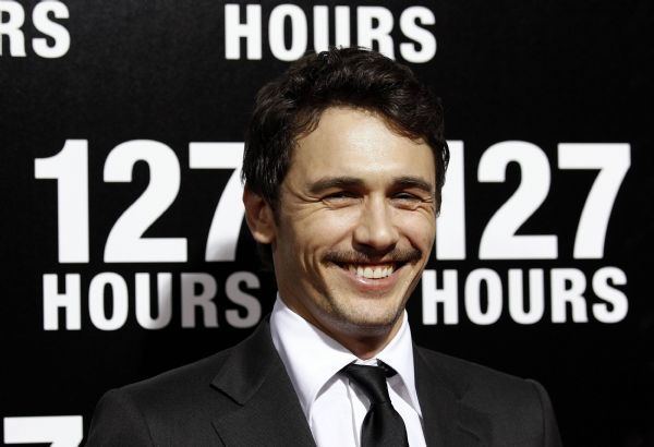 Franco poses at the premiere of '127 Hours' at the Samuel Goldwyn theatre in Beverly Hills Cast member James Franco poses at the premiere of '127 Hours' at the Samuel Goldwyn theatre in Beverly Hills, California November 3, 2010. The movie opens in the U.S. on November November 5. (Xinhua/Reuters)