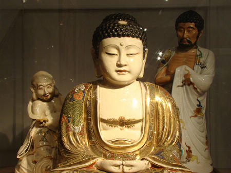 Pieces from the collection at the Museum of Oriental Art.