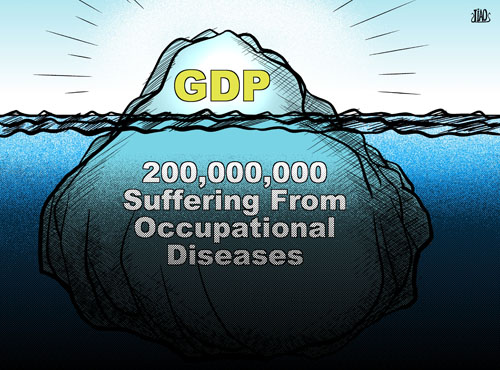 Tip of the iceberg  [By Jiao Haiyang/China.org.cn]