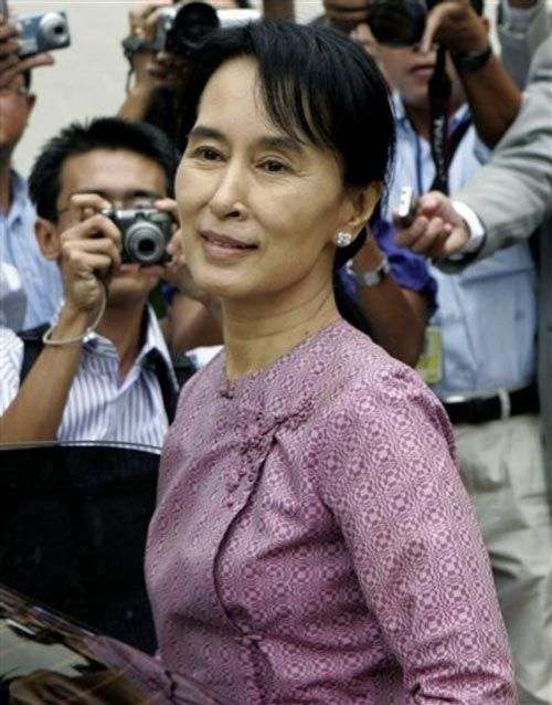 File photo of Aung San Suu Kyi