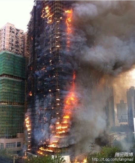 Death toll from the fire in a downtown Shanghai apartment block Monday had risen to 49, said a statement from the municipal publicity department. The 28-story building at the intersection of Jiaozhou Road and Yuyao Road in Jing&apos;an District was being renovated when it caught fire at about 2:15 p.m.. [QQ.com]