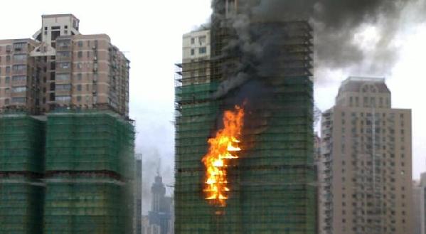 Shanghai residential building fire kills 52