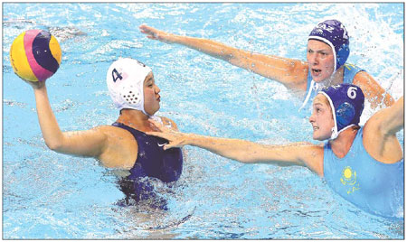 Golden spark for Chinese water polo