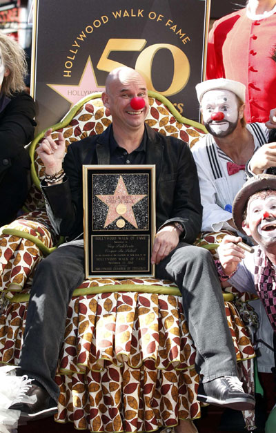 Guy Laliberte unveiled his Hollywood Walk of Fame star in Hollywood