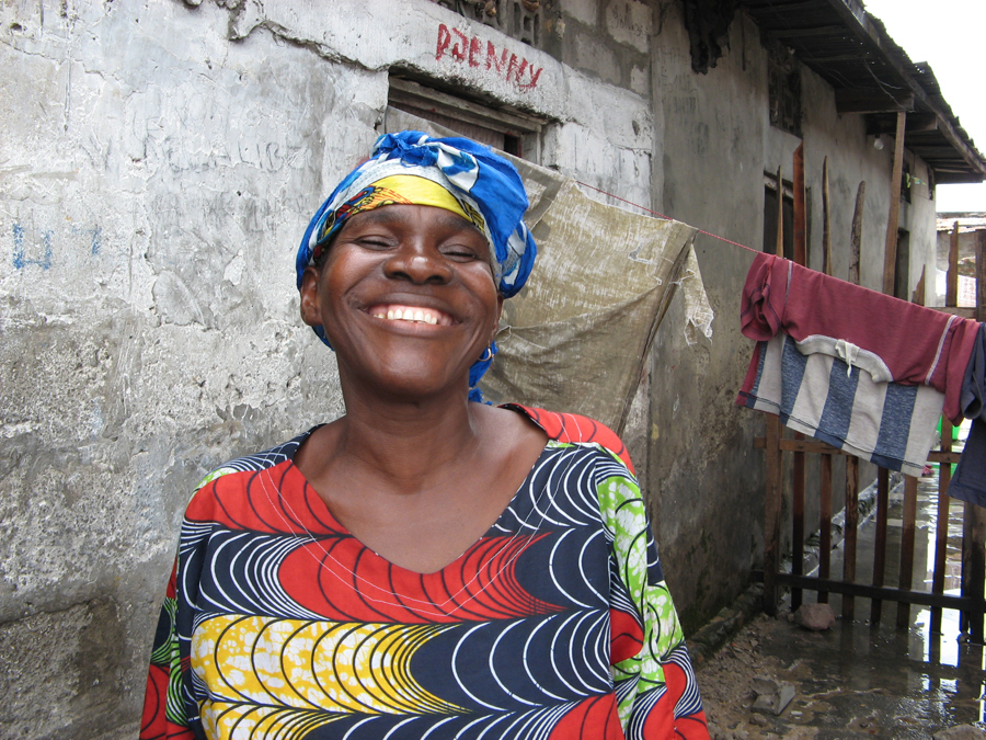 When my husband died of Aids in 1985, I went for an Aids test at Kinshasa&apos;s university clinics. [© Denise/MSF]