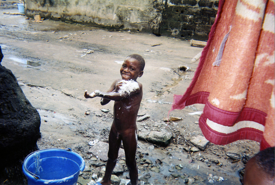 That&apos;s my grandson, Joseph. He&apos;s the son of my daughter Elizabeth, who died in 2003. He&apos;s five years old, and HIV-positive like me. 