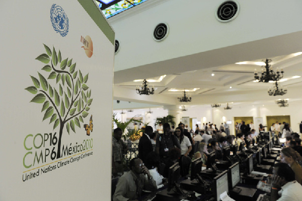 A new round of the United Nations conference on climate change opened Monday, with almost 200 nations gathering in the Mexican resort city of Cancun. [Dong Ning/China.org.cn]