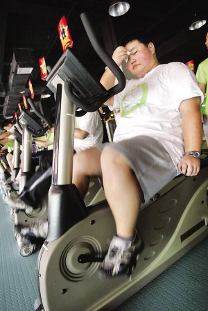 The obesity rate among China's youth has risen nearly 50 percent since 2000, according to a report published at the beginning of the year.
