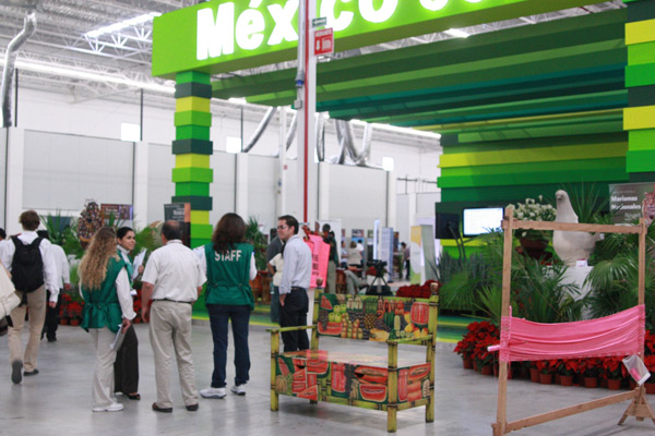 A glance of Mexico Pavilion at the United Nations Climate Change Conference in Cancun. [Photo by Wu Chong/chinadaily.com.cn]
