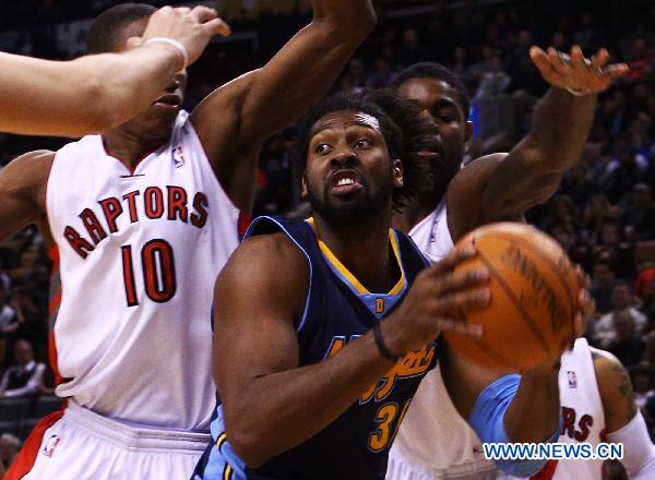 Denver Nuggets beat Toronto Raptors 123-116