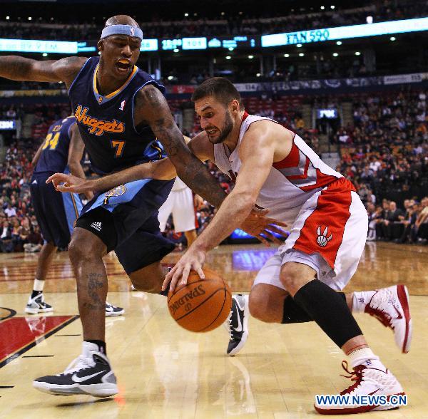 Denver Nuggets beat Toronto Raptors 123-116