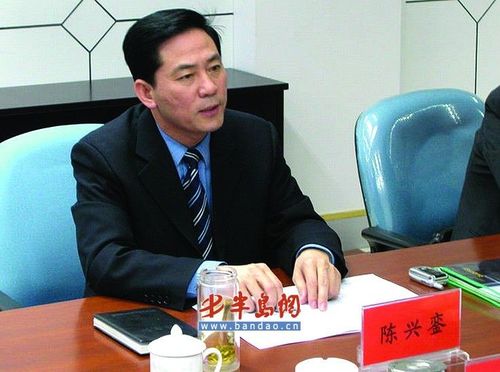 Chen Xingluan, former vice mayor of Dongying city in East China's Shandong province. 