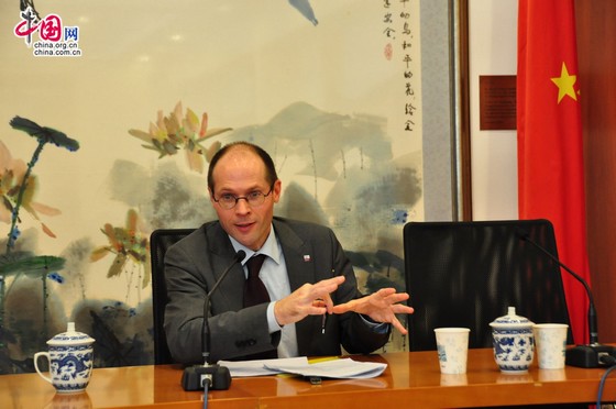 Within a few decades, China has been able to feed itself and to feed one fifth of the entire world population, says De Schutter, United Nations Special Rapporteur on the right to food. [Pierre Chen / China.org.cn]