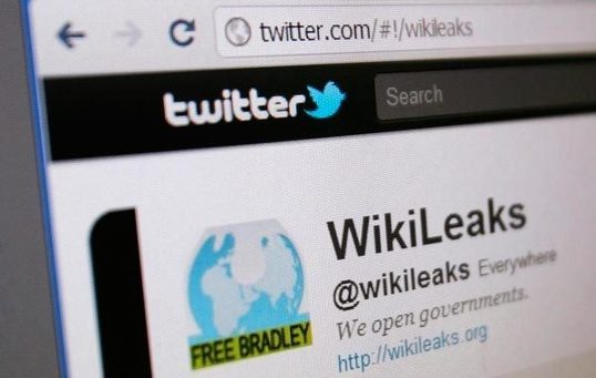 WikiLeaks' Twitter page is seen on a computer screen. A U.S. court has ordered Twitter to hand over details of the accounts of WikiLeaks and several supporters as part of a criminal investigation into the release of hundreds of thousands of confidential documents. 