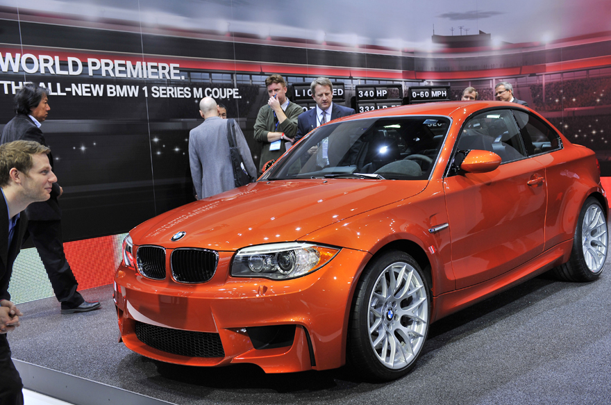 The all-new BMW 1 Series M Coupe is unveiled at the North American International Auto Show (NAIAS) in Detroit, the United States, Jan. 10, 2011. [Photo/Xinhua]