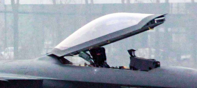 A photo which recently leaked online, has been theorized to be a stealth fighter jet, dubbed a J-20 fighter, for the Chinese military. [Xinhua]