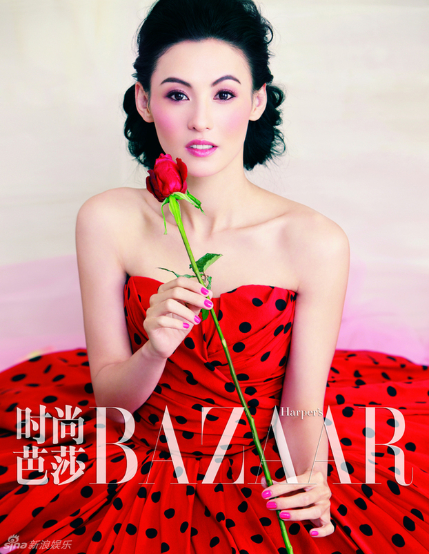 Chinese actress Zhang Bozhi (Cecilia Cheung). [sina]