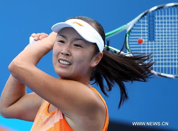 Chinese Peng reaches Australian Open second round -