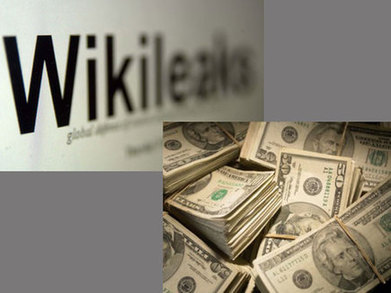 A Swiss whistle-blower handed over secret Swiss banking records to WikiLeaks Monday.