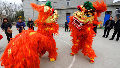 Villagers gear up for Spring Festival