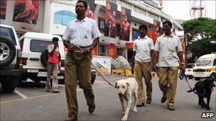Police chiefs are furious about the sniffer dogs' pregnancies.