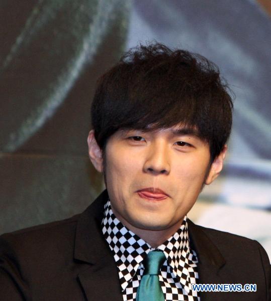 Chinese actor Jay Chou attends a press conference of the film 'The Green Hornet' in Seoul, South Korea, Jan 19, 2011.