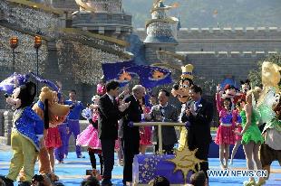 HK Disneyland celebrates 5th anniversary of operation