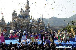 HK Disneyland celebrates 5th anniversary of operation