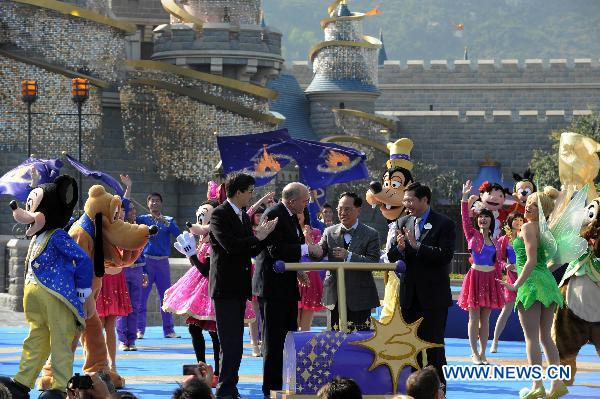 HK Disneyland celebrates 5th anniversary of operation