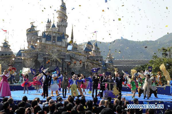 HK Disneyland celebrates 5th anniversary of operation