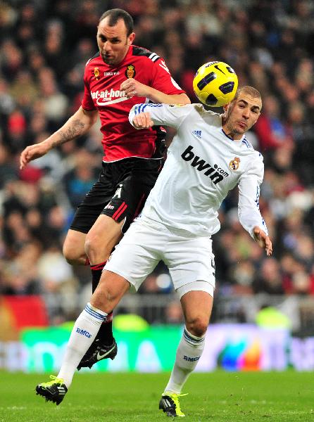 Much criticized striker Karim Benzema was Real Madrid's hero as his side defeated Mallorca 1-0 in the Santiago Bernabeu on Sunday night.