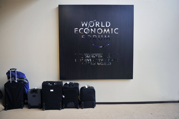 The Annual Meeting 2011 of the World Economic Forum is held in Davos, Switzerland, under the theme of &apos;Shared Norms for the New Reality.&apos; from Jan. 26 to 30, 2011. [Xinhua]